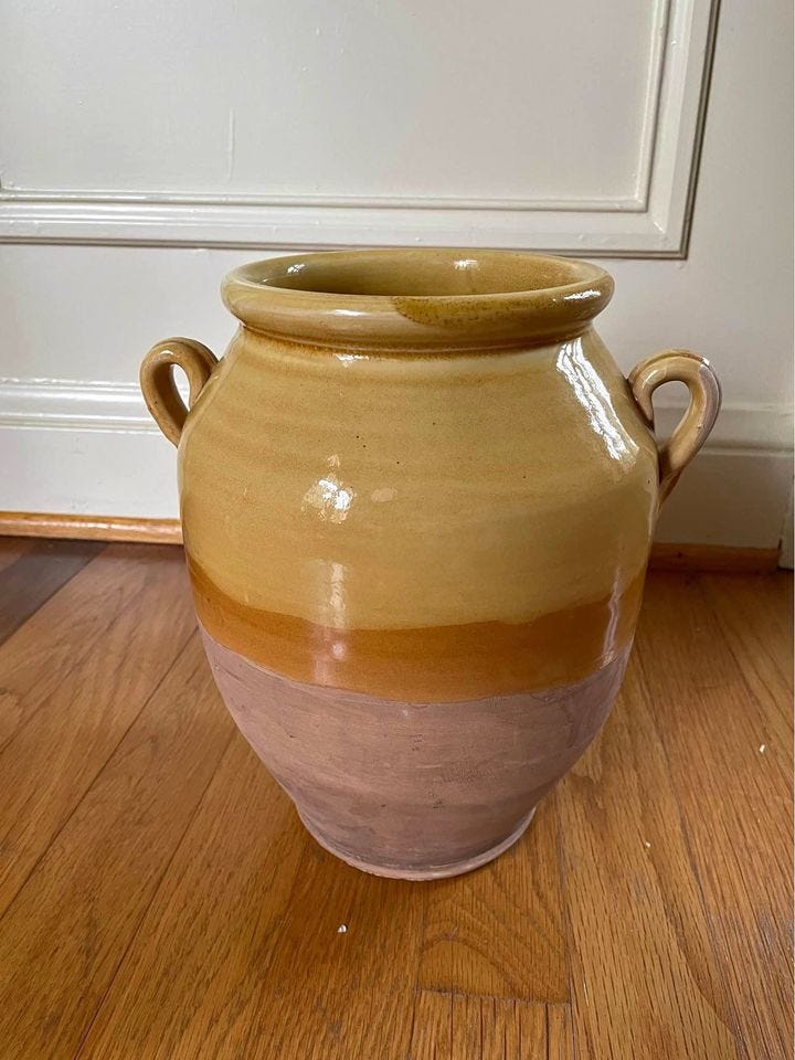 Product photo of Large Ceramic Vase From Italy
