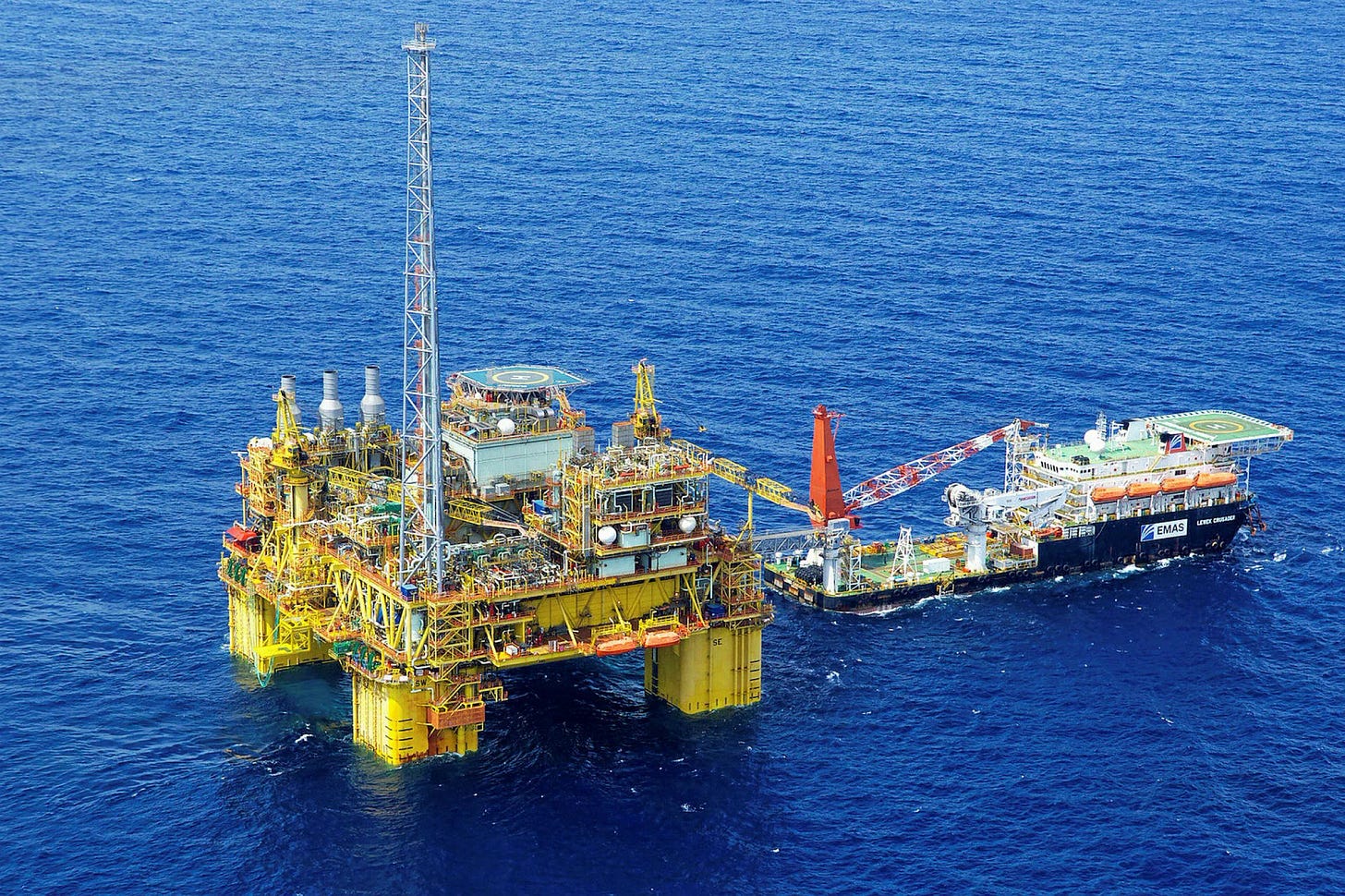 Deepwater Platform, Offshore Sabah, Malaysia