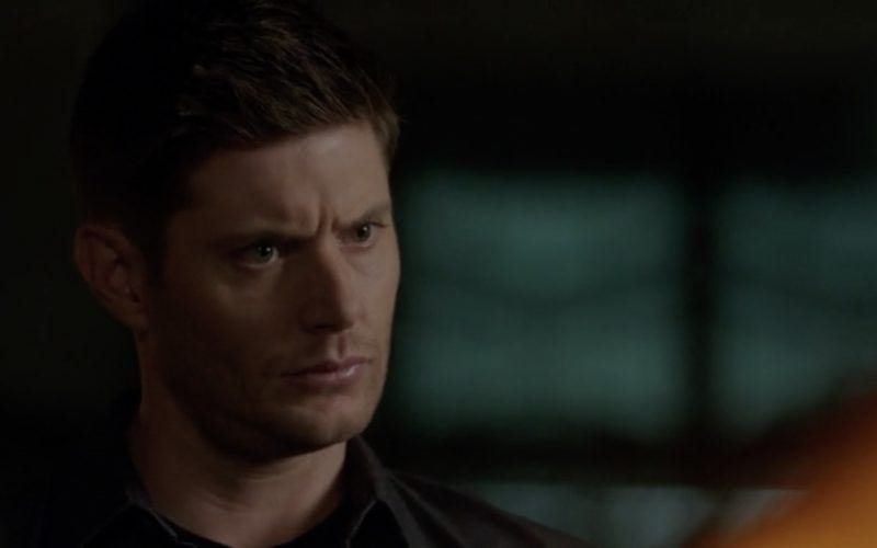 dean winchester instense supernatural look