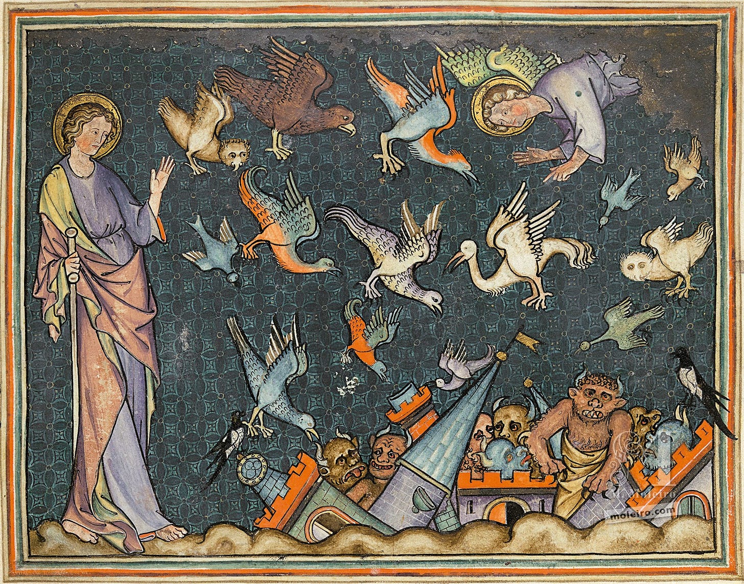 Medieval Manuscripts: The Val-Dieu Apocalypse - Medievalists.net
