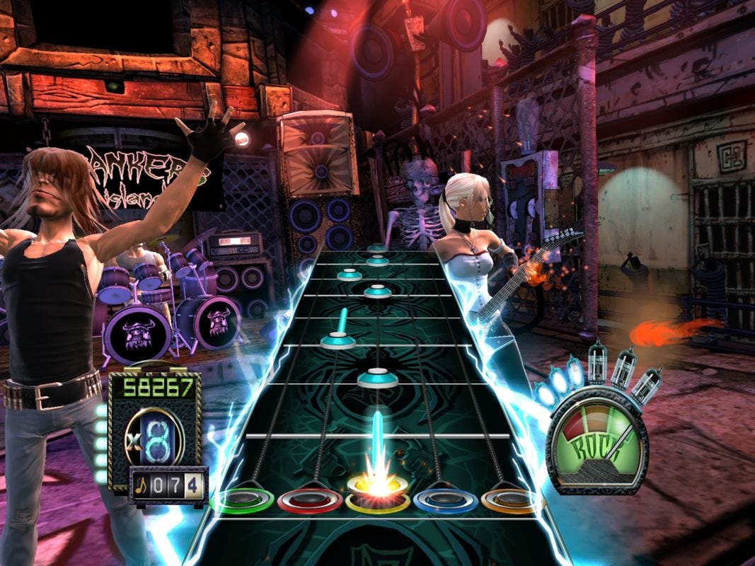 Screenshot of Guitar Hero III: Legends of Rock (Windows, 2007) - MobyGames