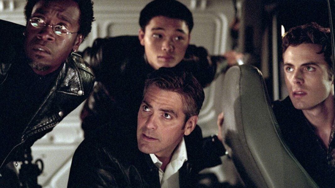 oceans 11 famous heist scene films