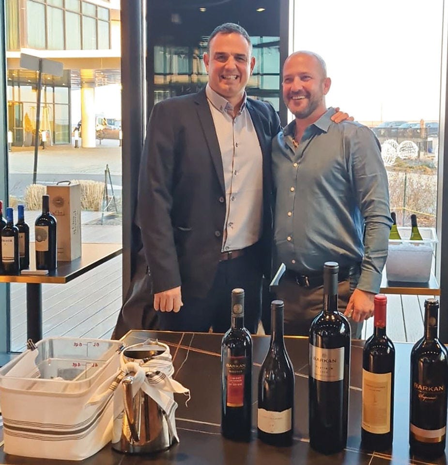 Barkan's Itamar Alperin and Olivier Fratty