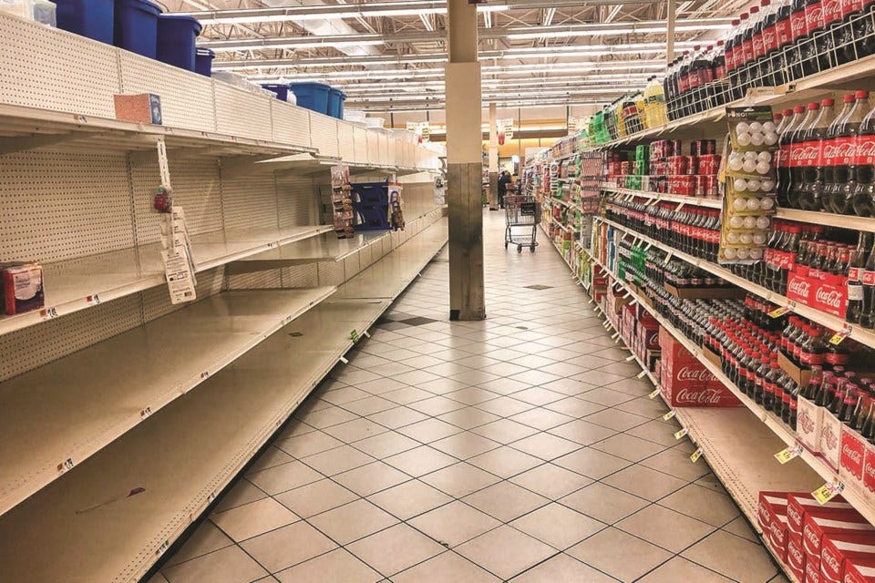 Why empty shelves don't mean we're out of food: How Canada's supply ...