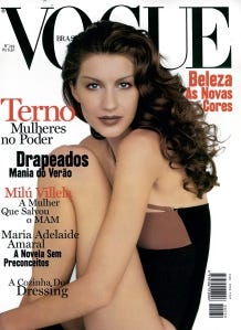 Gisele Bundchen: Vogue Brasil 1997