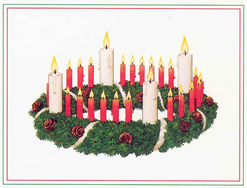 Adventskranz Wichern 1839