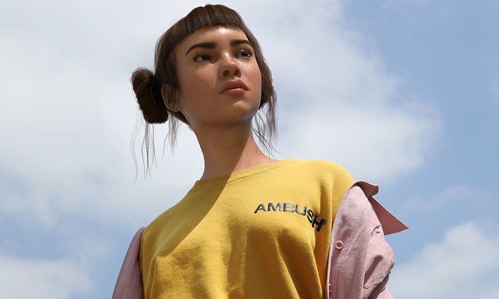 Meet Lil Miquela: 21 years old, lives in LA, 2.5 million Instagram followers, collaboratxions with BMW, Alexander McQueen, Prada, and a Vogue cover.