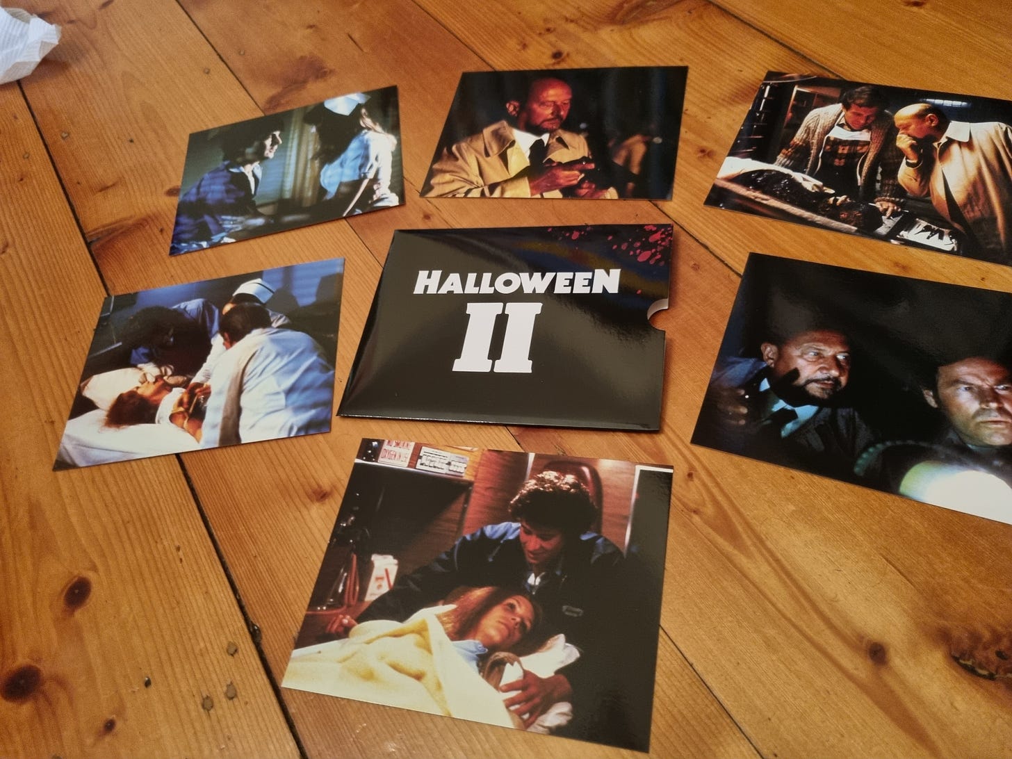 halloween 2 II limited edition blu-ray lenticular hardcover and photo cards via vision release lionsgate jamie lee curtis blu-ray movie review universal pictures donald pleasence