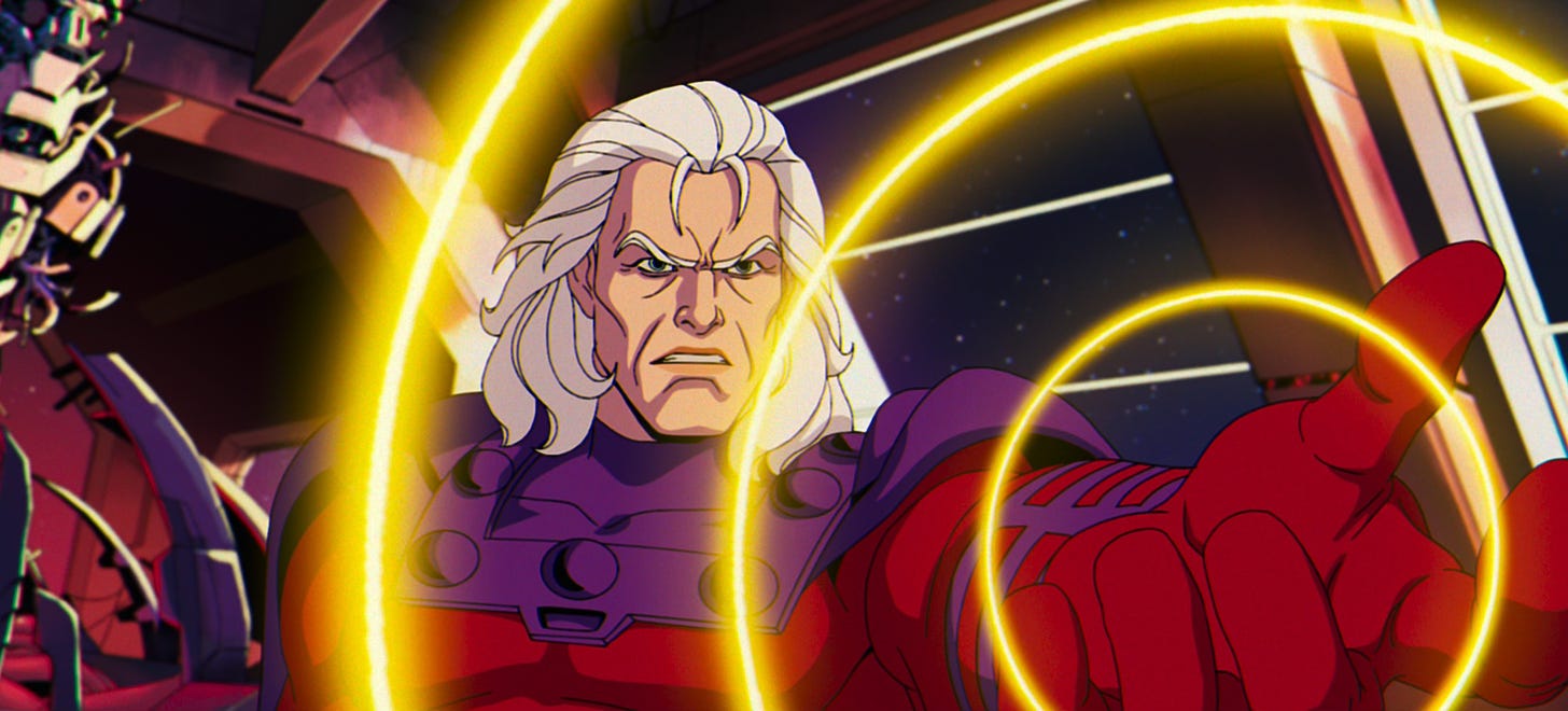 Magneto (voiced by Matthew Waterson) in X-Men ‘97
