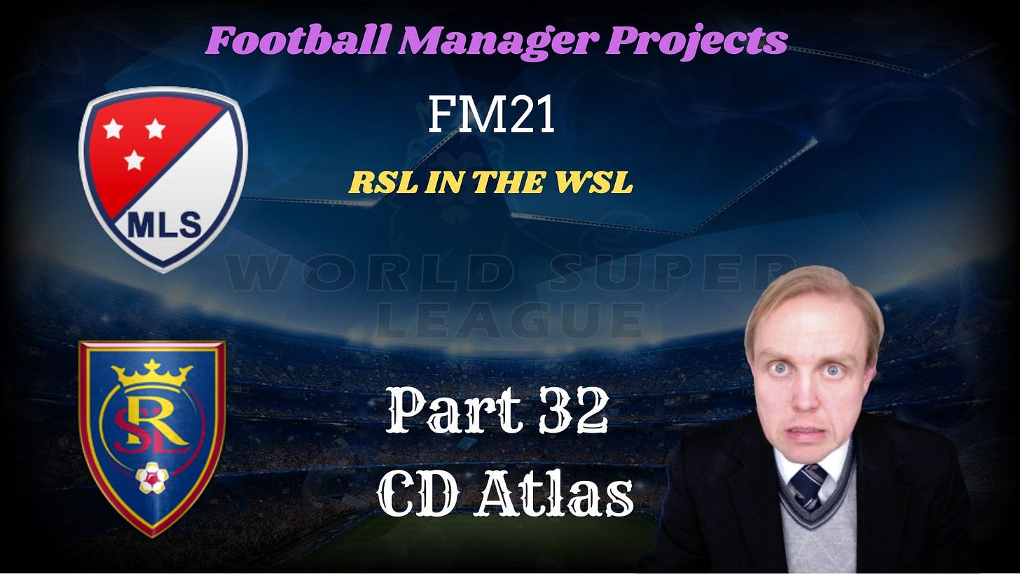 Football Manager 2021 RSL WSL