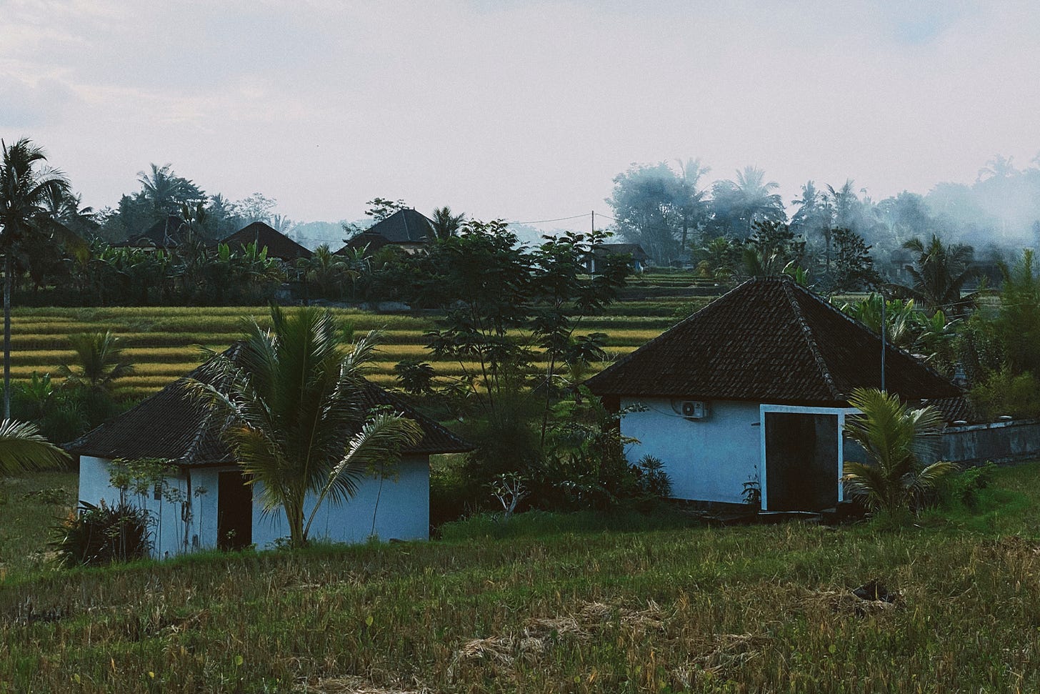 Vila agrícola em Ubud, Indonésia, maio de 2022.