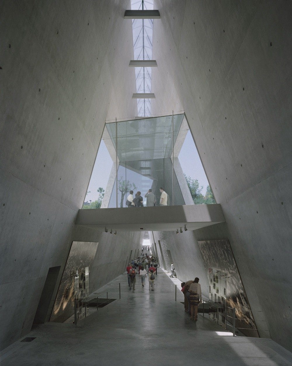 Yad Vashem museum by Moshe Safdie - Courtesy of Yad Vashem.