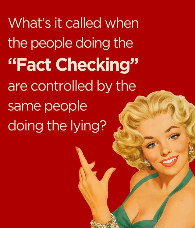 r/ConservativeMemes - "Fact Checking"