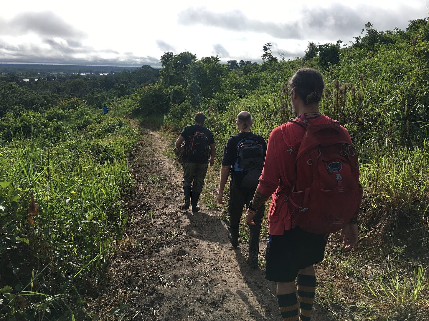 Heading into the jungle, Mayantuyacu, Peru 2019