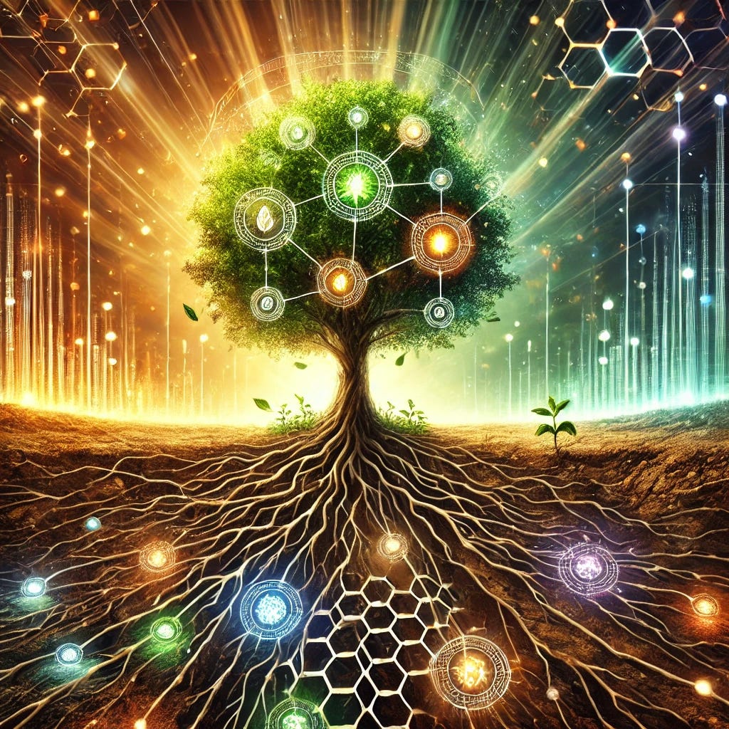 Seedchain A Visualization To Ponder As An Image.