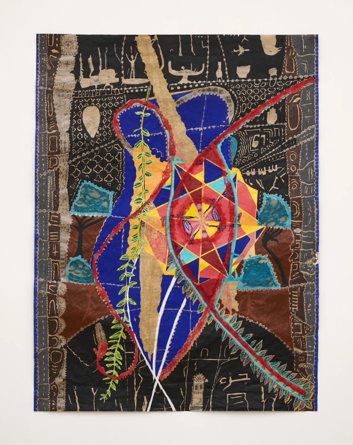 Fathi Hassan: Akkij, Richard Saltoun Gallery, Roma, June 12 – August 1, 2025 [Art: © Fathi Hassan (Zeer, 2025)]
