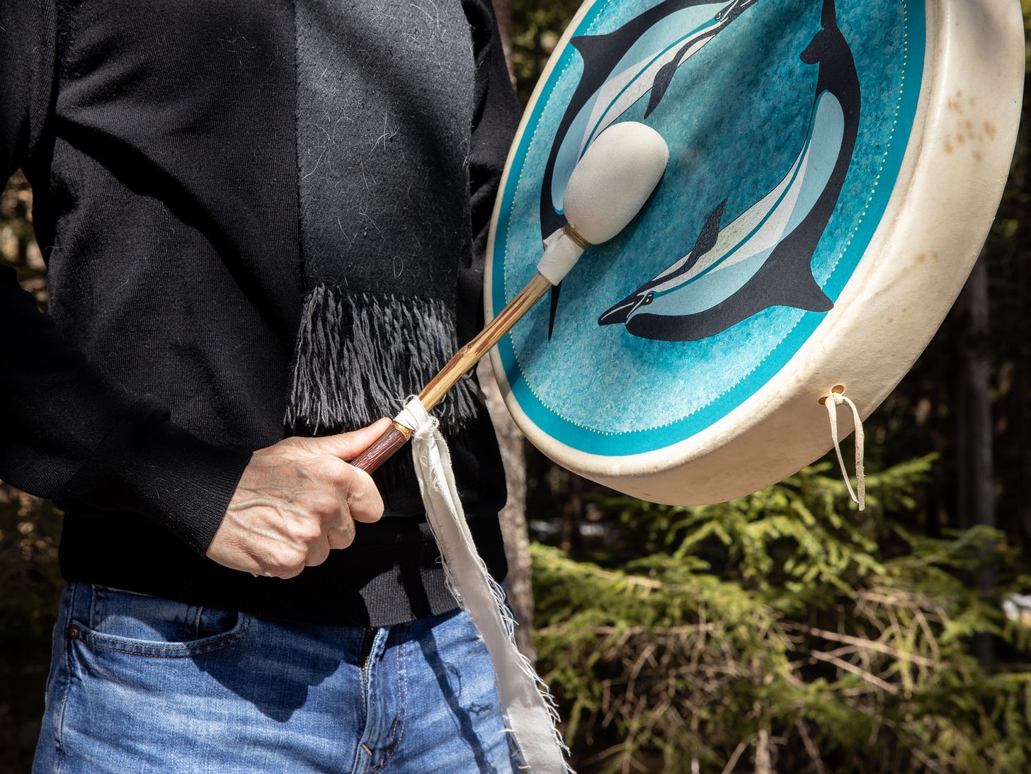 Randal Lyons shamanic drumming