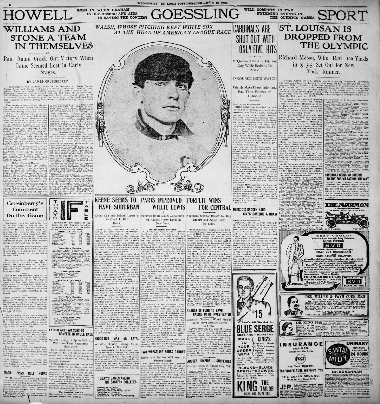 1908 St. Louis Post-Dispatch