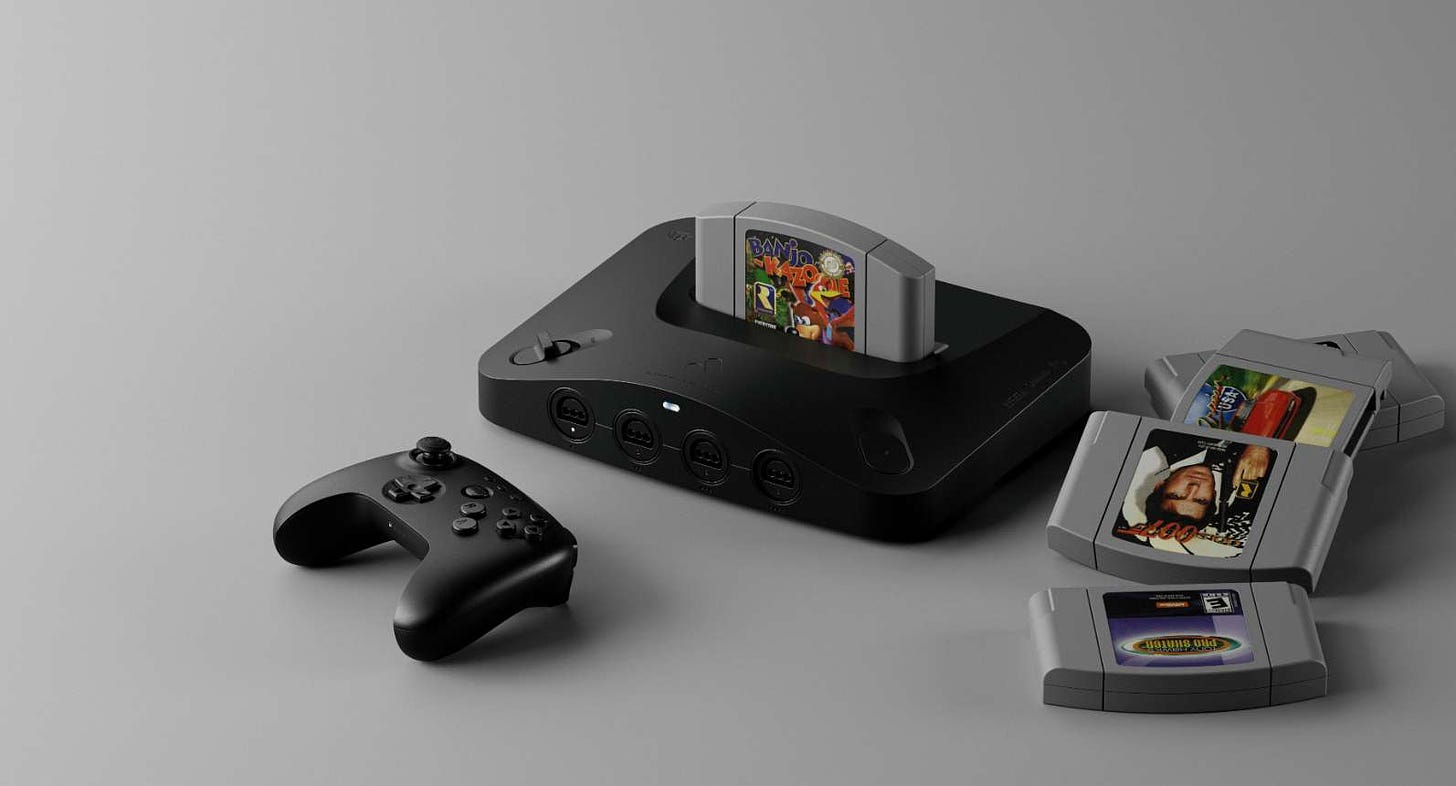 Analogue 3D with N64 games