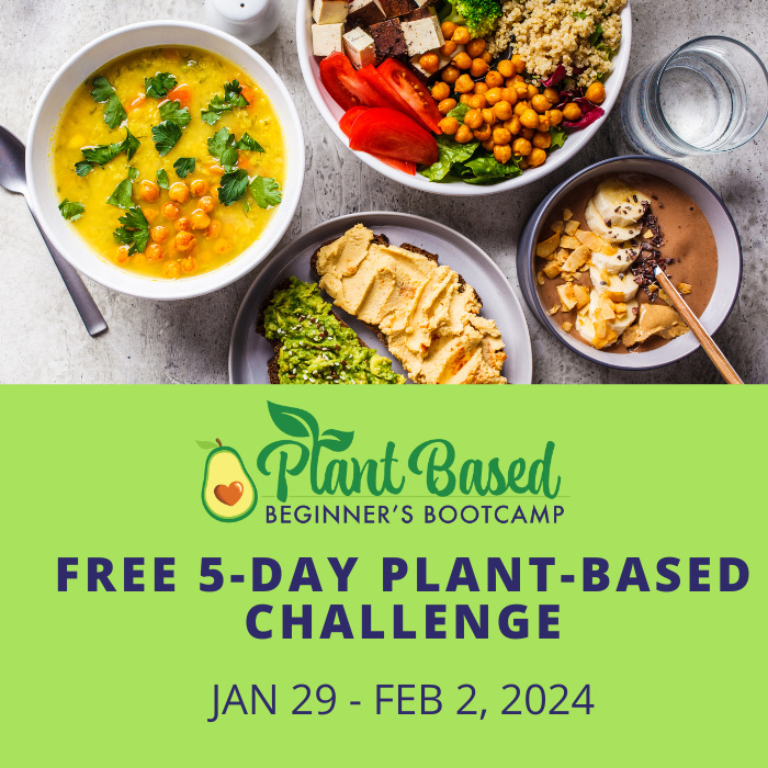 Plant-based Beginners Bootcamp--starts Monday
