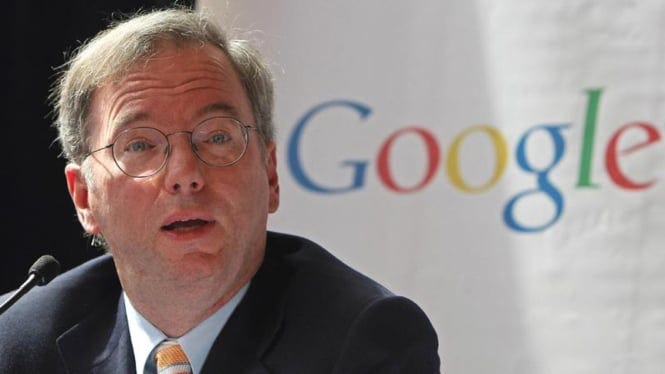 17 Tahun di Google, Eric Schmidt Pun Hengkang