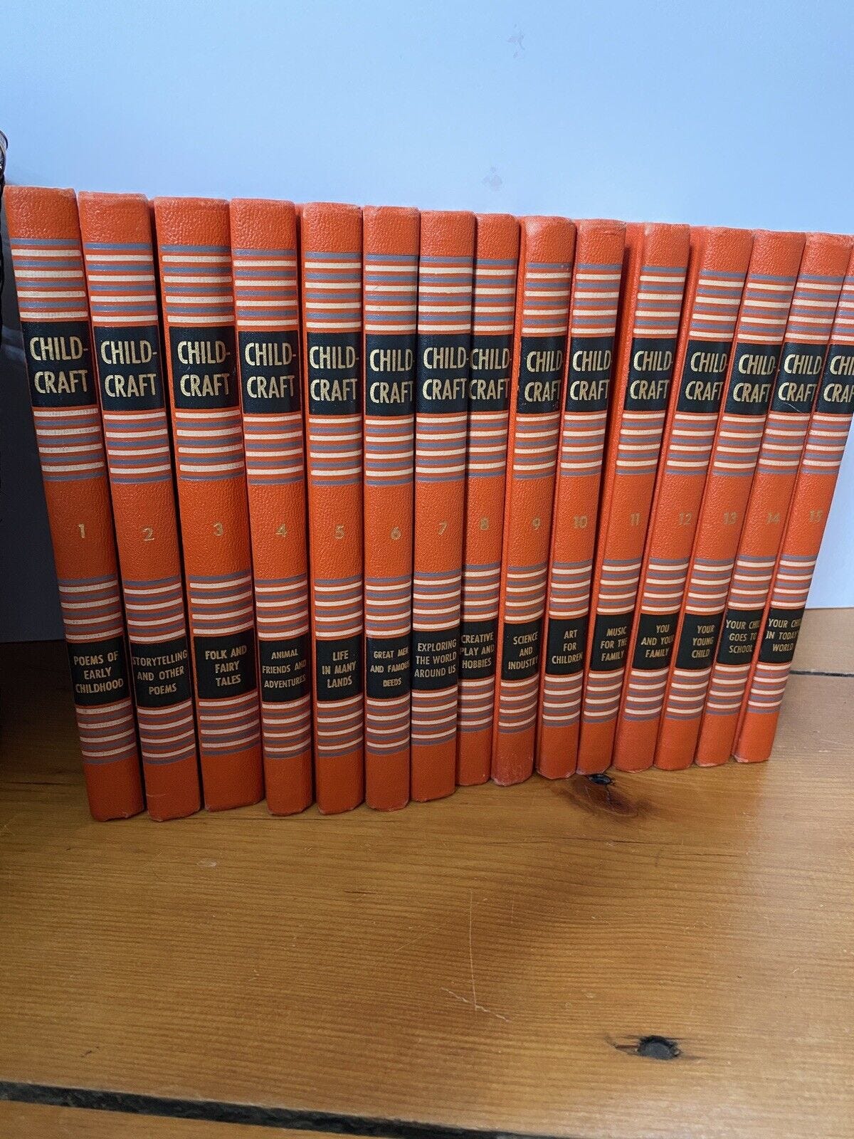 Childcraft 15 Volume Encyclopedia Set 1954 - Picture 1 of 2