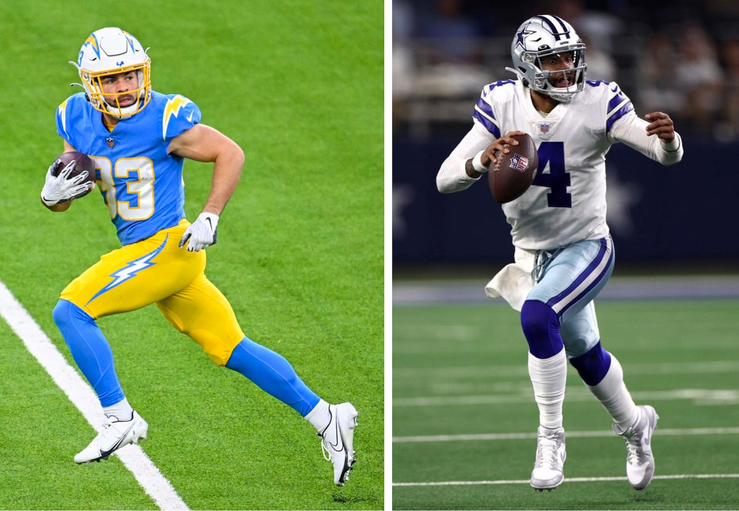 PFF on X: Which Super Bowl uniform combo is better