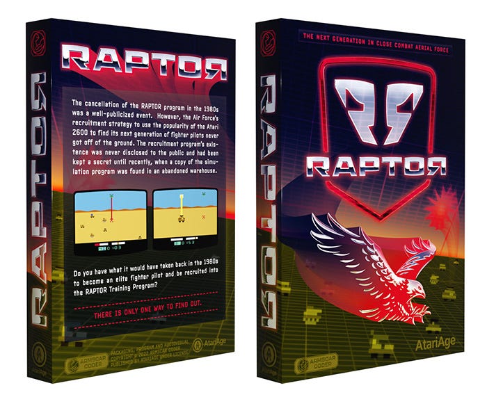 RAPTOR - Atari 2600