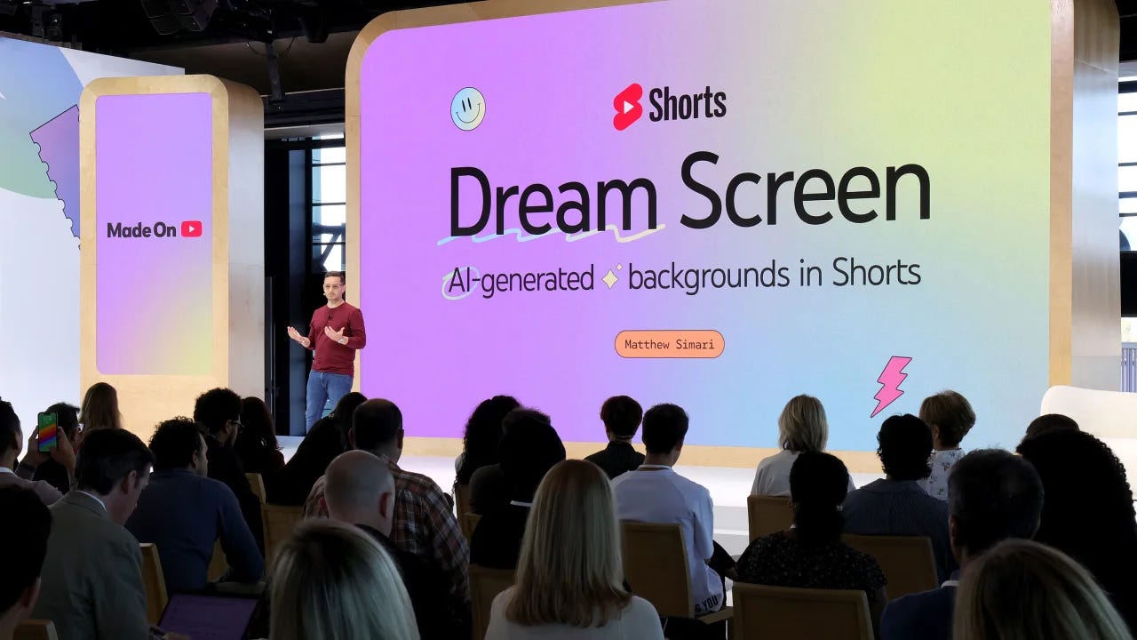 YouTube dévoile Dream Screen et d'autres outils IA révolutionnaires pour  les créateurs de contenus - Moussasoft