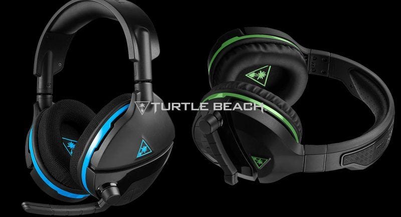 turtle beach blue green stealth 600 wireless headsets