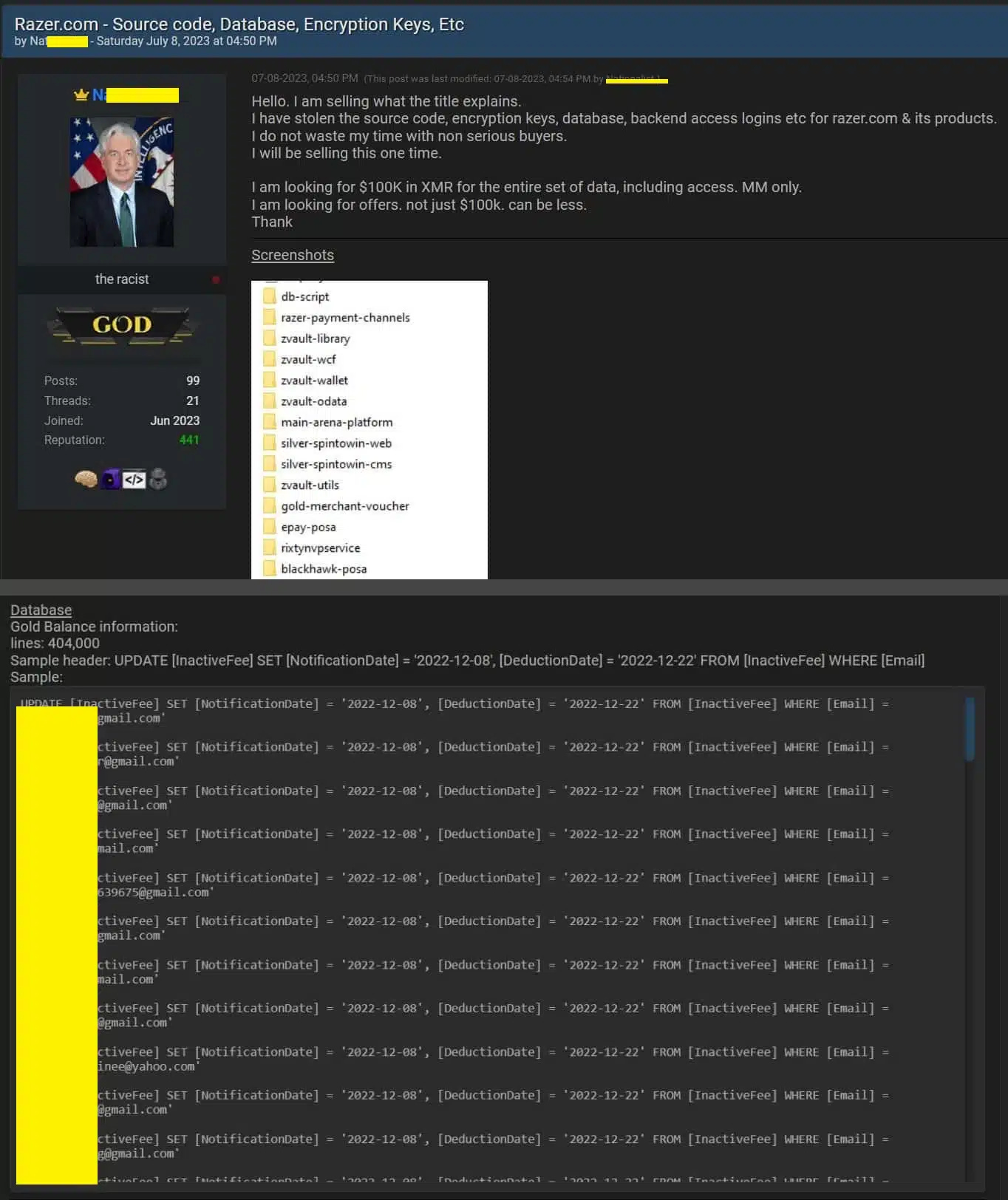 Hacker pede R$ 500 mil em criptomoeda por dados roubados da Razer ...