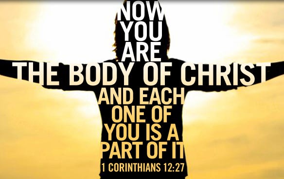 FAITH IN THE REAL WORLD: 1 Corinthians 12:12-31a One Body, Many Parts