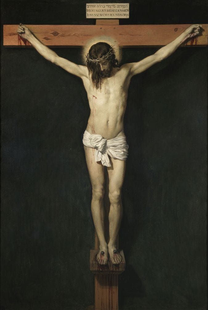 Painting: Christ Crucified (Velázquez, 1632)