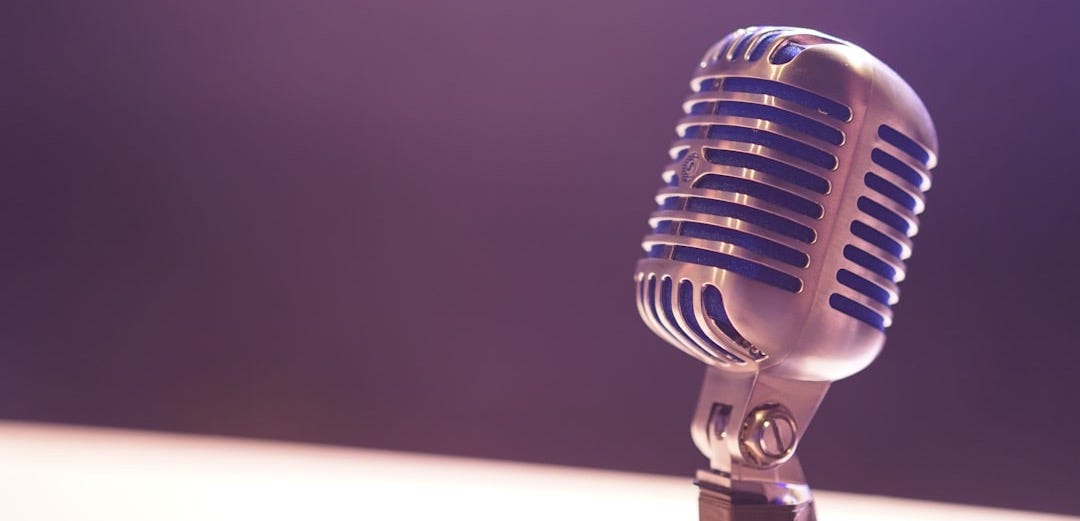 condenser microphone with black background condenser microphone with black background