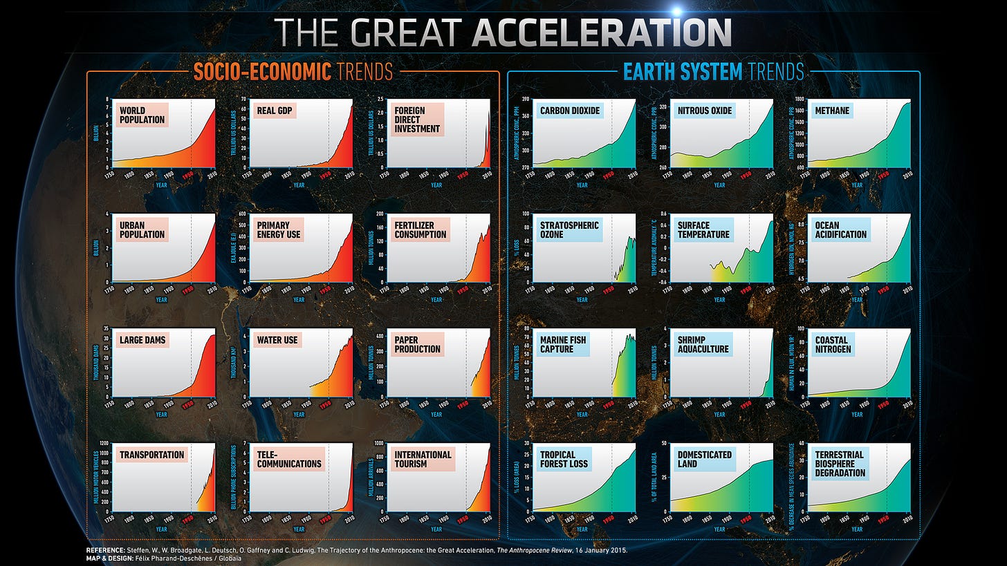 The Great Acceleration