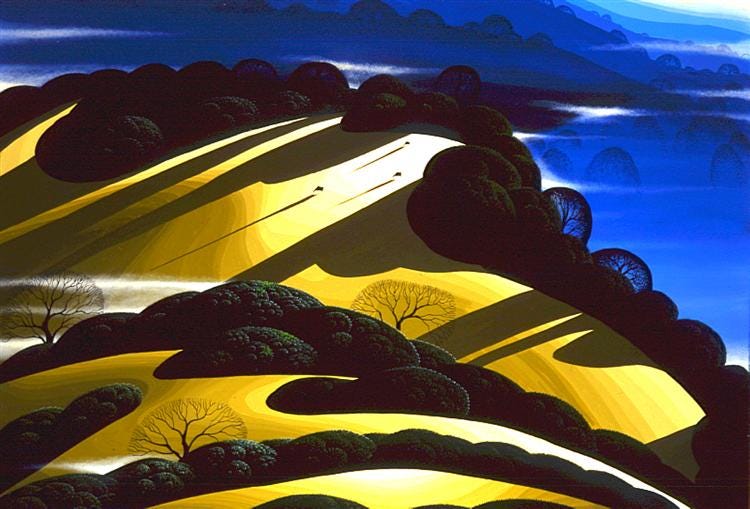 Hidden Hills - Eyvind Earle