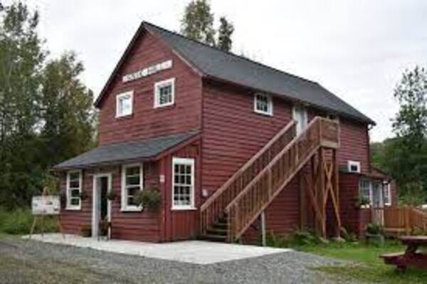Fulton - Hirshey Pool and Billiard Hall. Built in Knik in 1910.