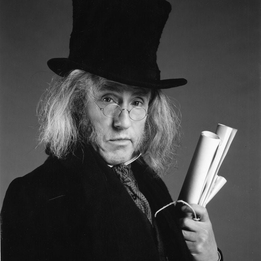 Roger Daltrey as Scrooge