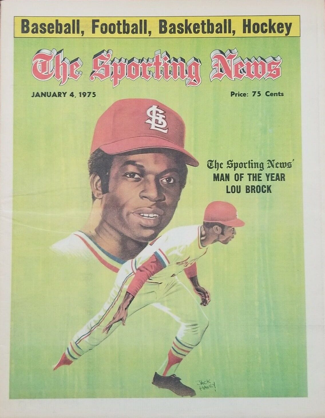 The Sporting News Cover 1975