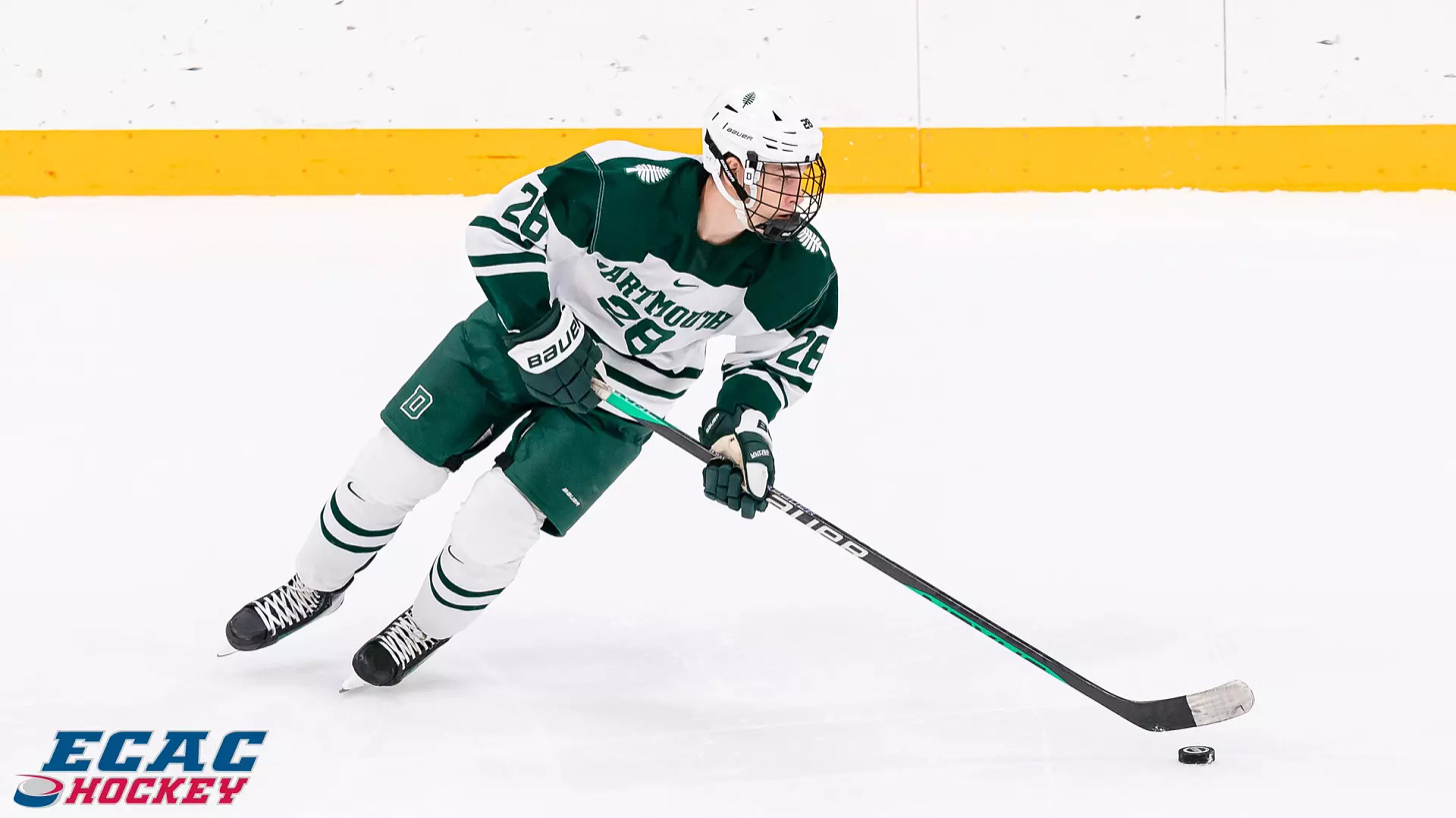 Luke Haymes Named to All-ECAC Hockey First Team - Dartmouth College  Athletics