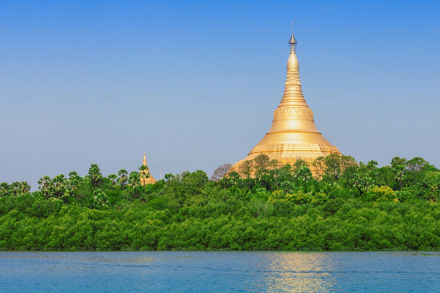 The Global Vipassana Pagoda is a Meditation Hall in Mumbai, India