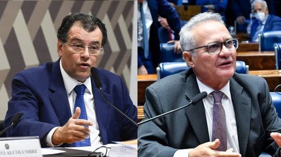 Por corrupção, PF indicia senadores Renan Calheiros e Eduardo Braga, aliados de Lula