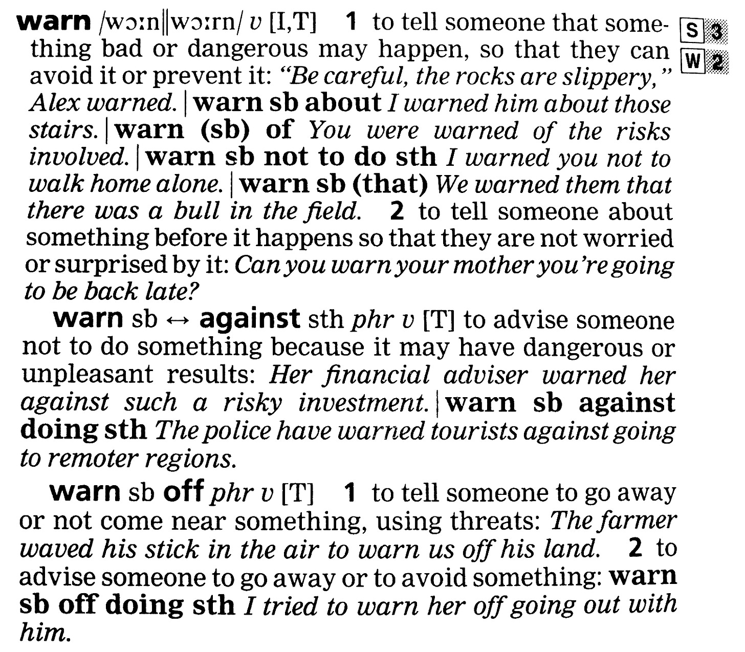 Della Summers and Adam Gadsby, Longman Dictionary of Contemporary English (Longman, 1995)