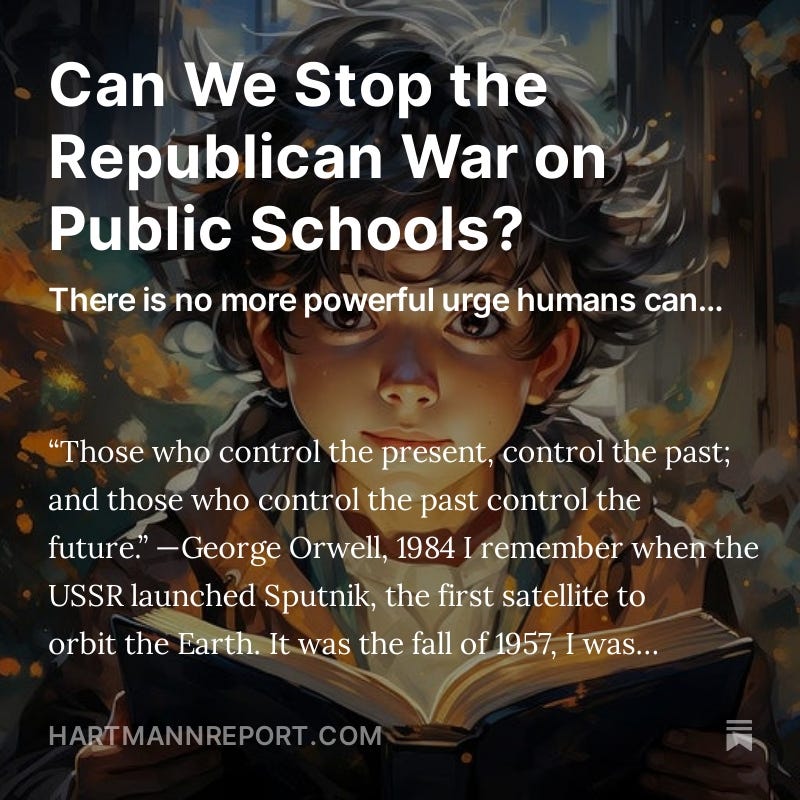 Can We Stop the Republican War on Public Schools?