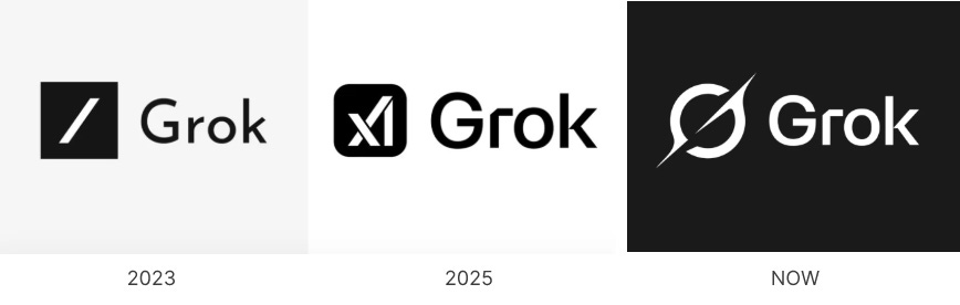 Elon Musk's Grok Logo Evolution: From Minimalism to a Saturn-Inspired Monogram | AI Branding ... Elon Musk's Grok Logo Evolution: From Minimalism to a Saturn-Inspired Monogram | AI Branding ...