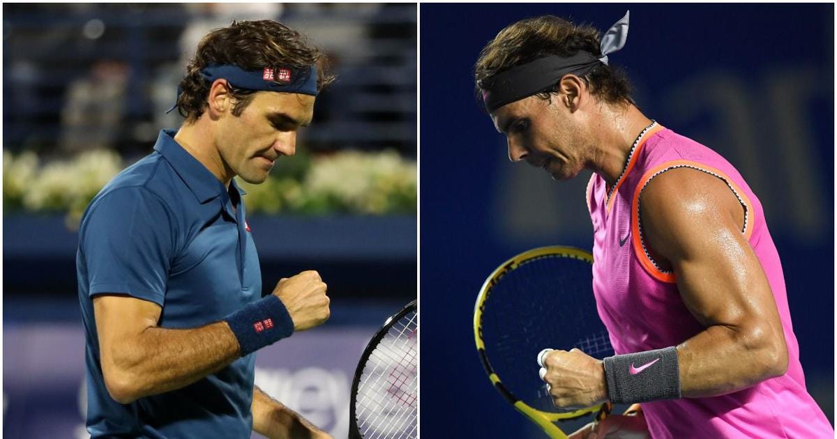 best roger federer vs rafael nadal matches 2019