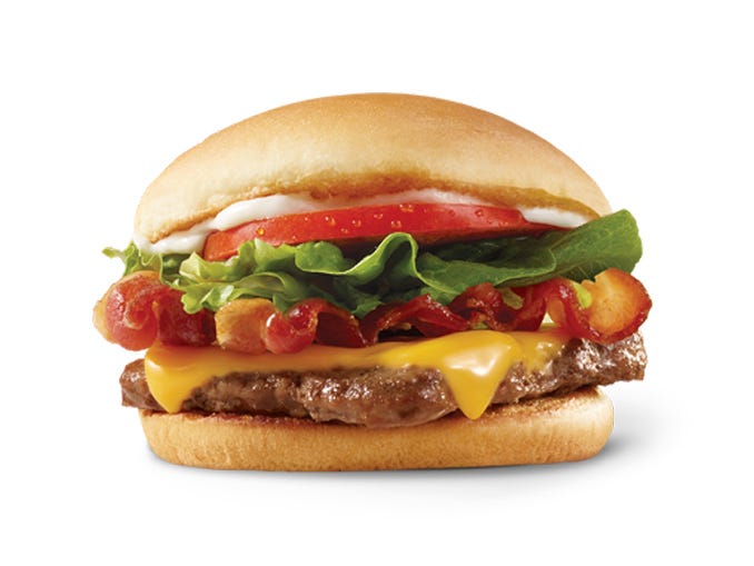 Wendy's Offers 1-Cent Jr. Bacon Cheeseburger With Any Purchase In The App  From September 18-22, 2023 - Chew Boom
