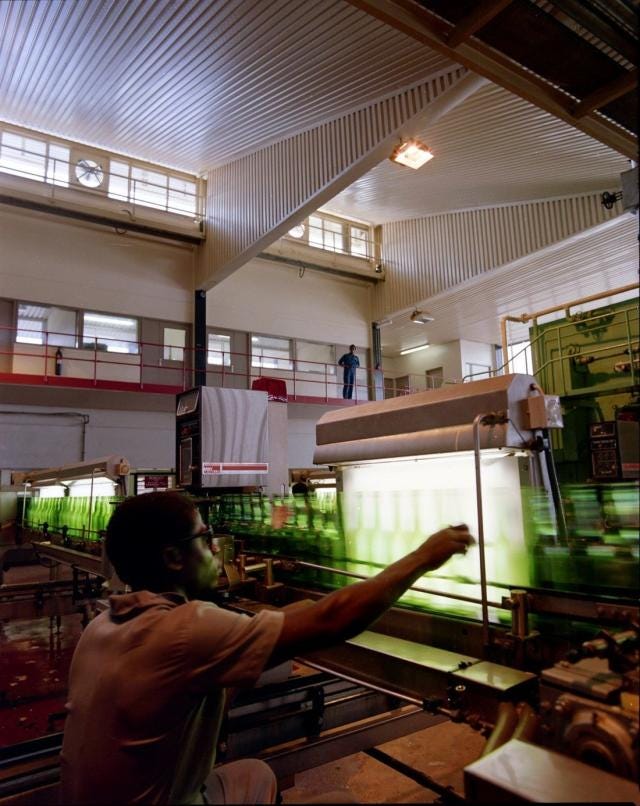 Interior of the Guinness Factory at Ogba - Derek Balmer