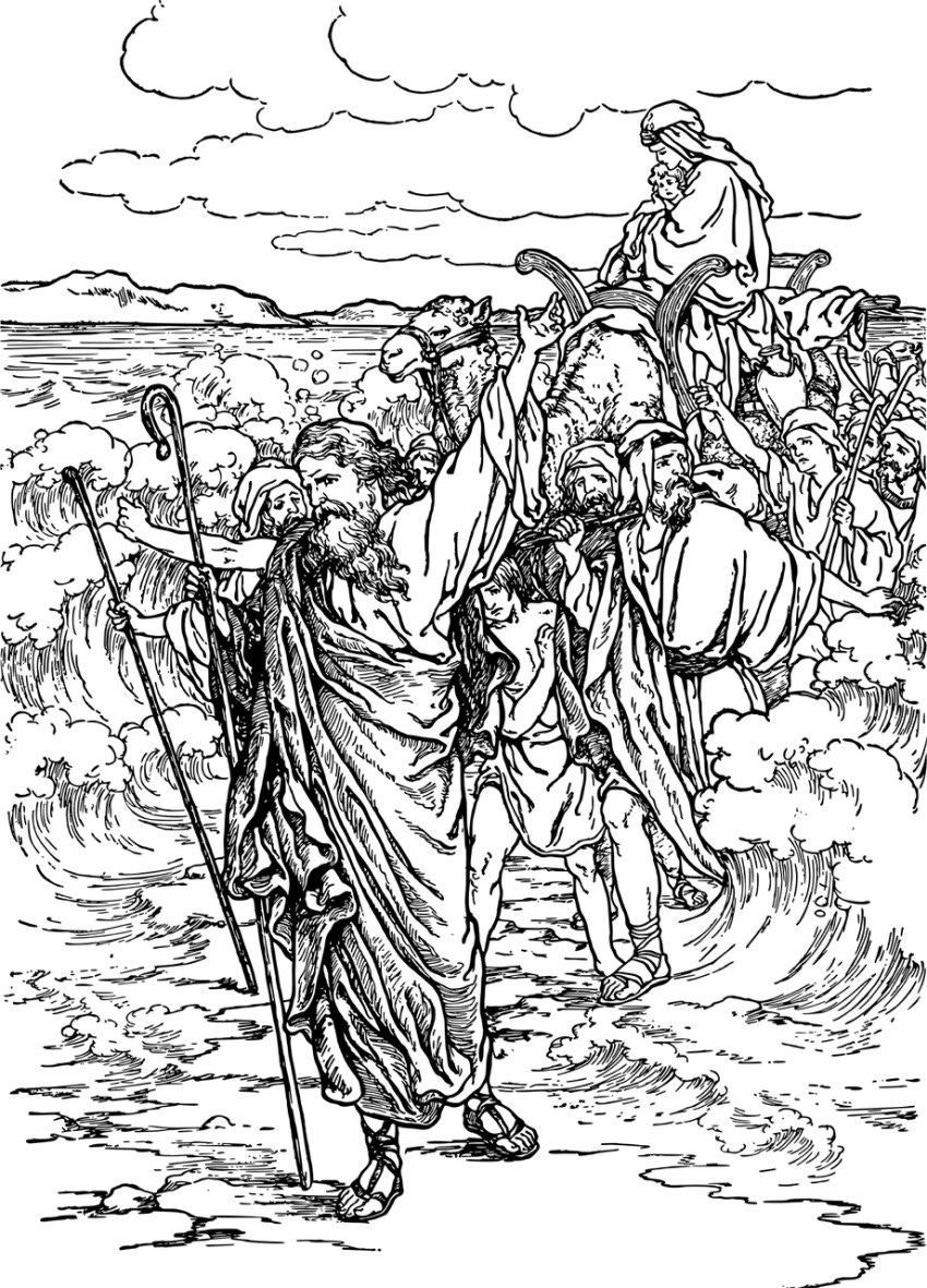 Moses at the Red Sea