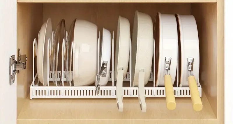 1pc Pot * Organizer, Telescopic * And * Organizer For * Organization And * Removable Pot Lid * And Pan * Lid Organizer For * And * * Accessories 1pc Pot * Organizer, Telescopic * And * Organizer For * Organization And * Removable Pot Lid * And Pan * Lid Organizer For * And * * Accessories